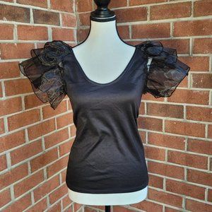 Willow & Root Puff Sleeve Blouse